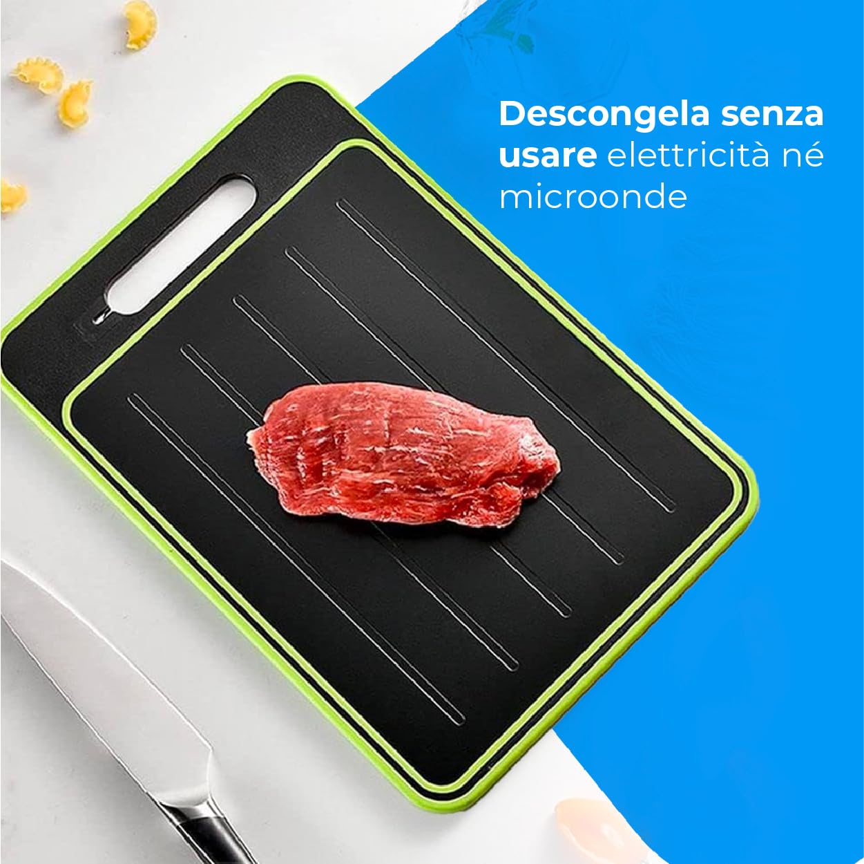 NK Tagliere Scongelamento 4 in 1 Vassoio 36,5 cm