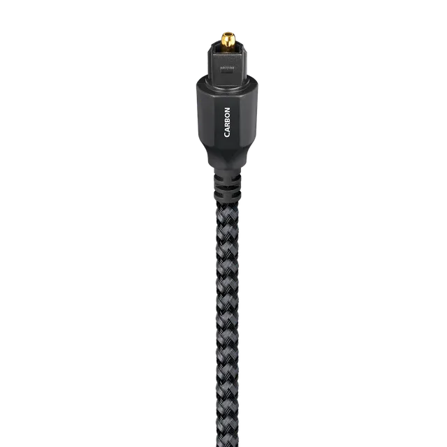 AudioQuest Carbon cavo ottico Toslink 1,5 m fibre