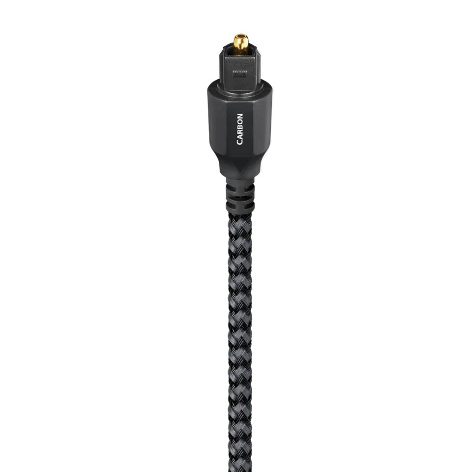 AudioQuest Carbon cavo ottico Toslink 1,5 m fibre