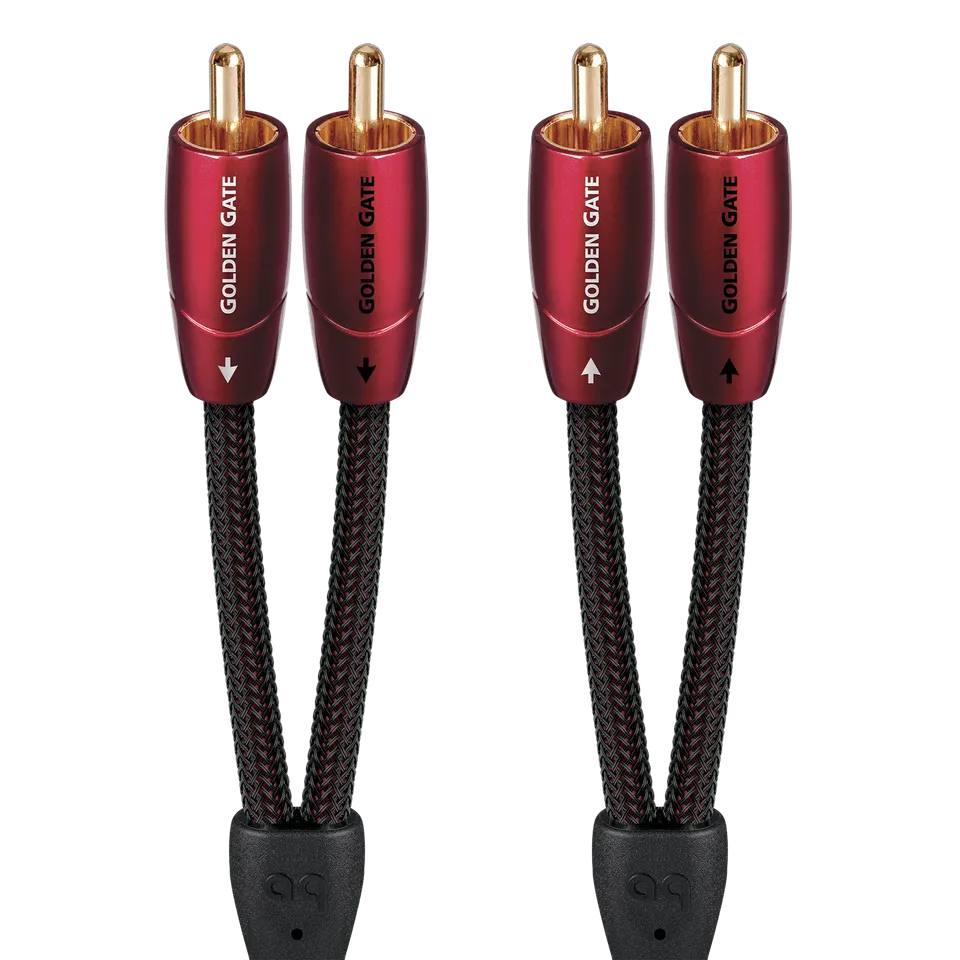 AudioQuest Golden Gate RCA cavo audio 1 m rame PSC