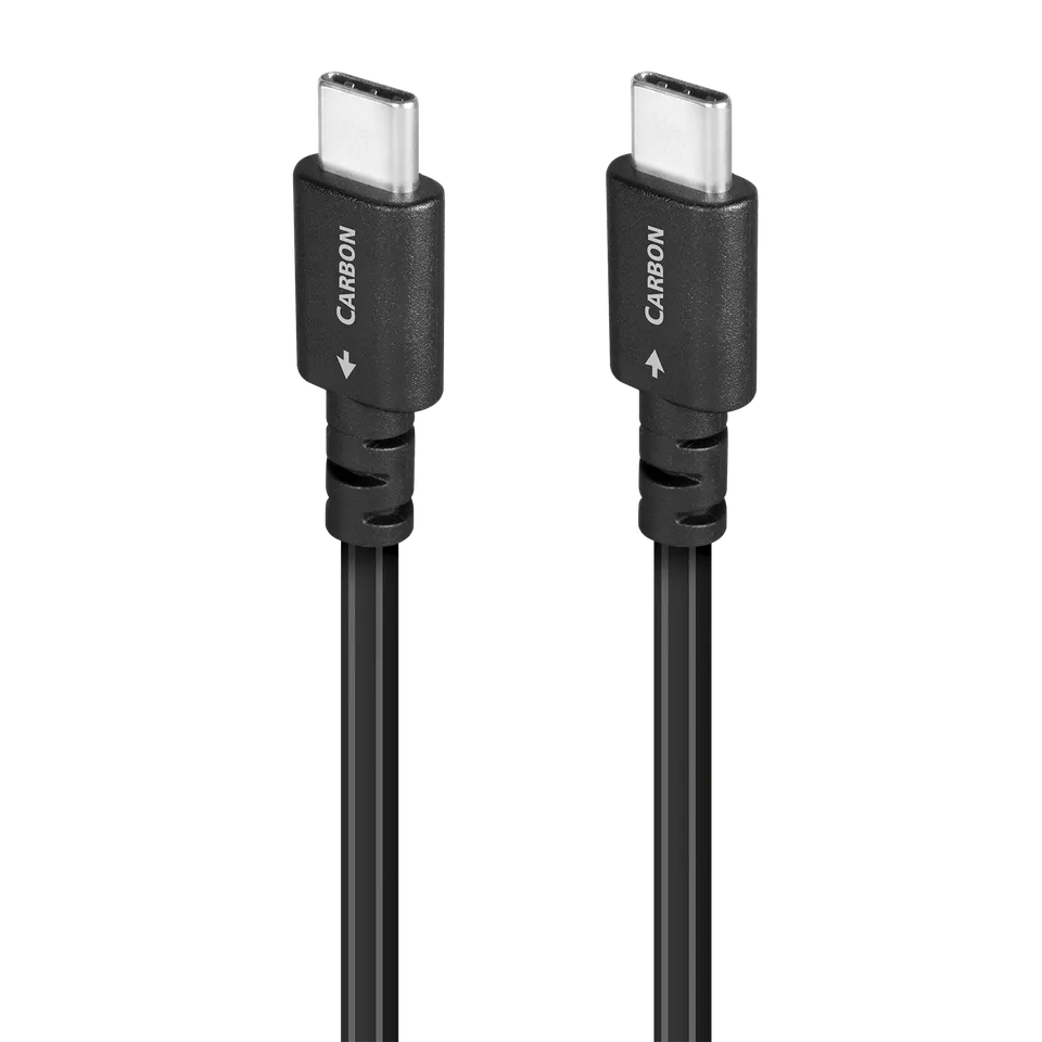 AudioQuest Carbon cavo USB-C a USB-C argento 5% audio