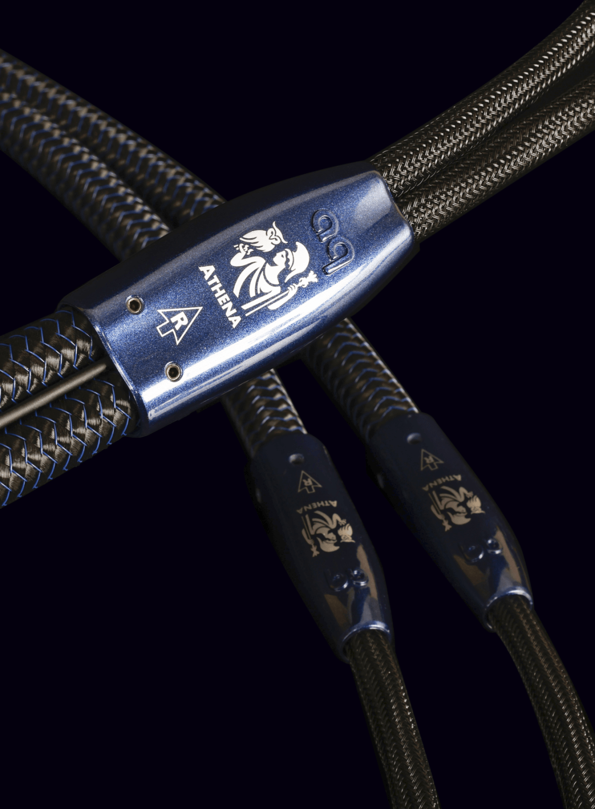 AudioQuest Athena cavo diffusori coppia 3m banana argento