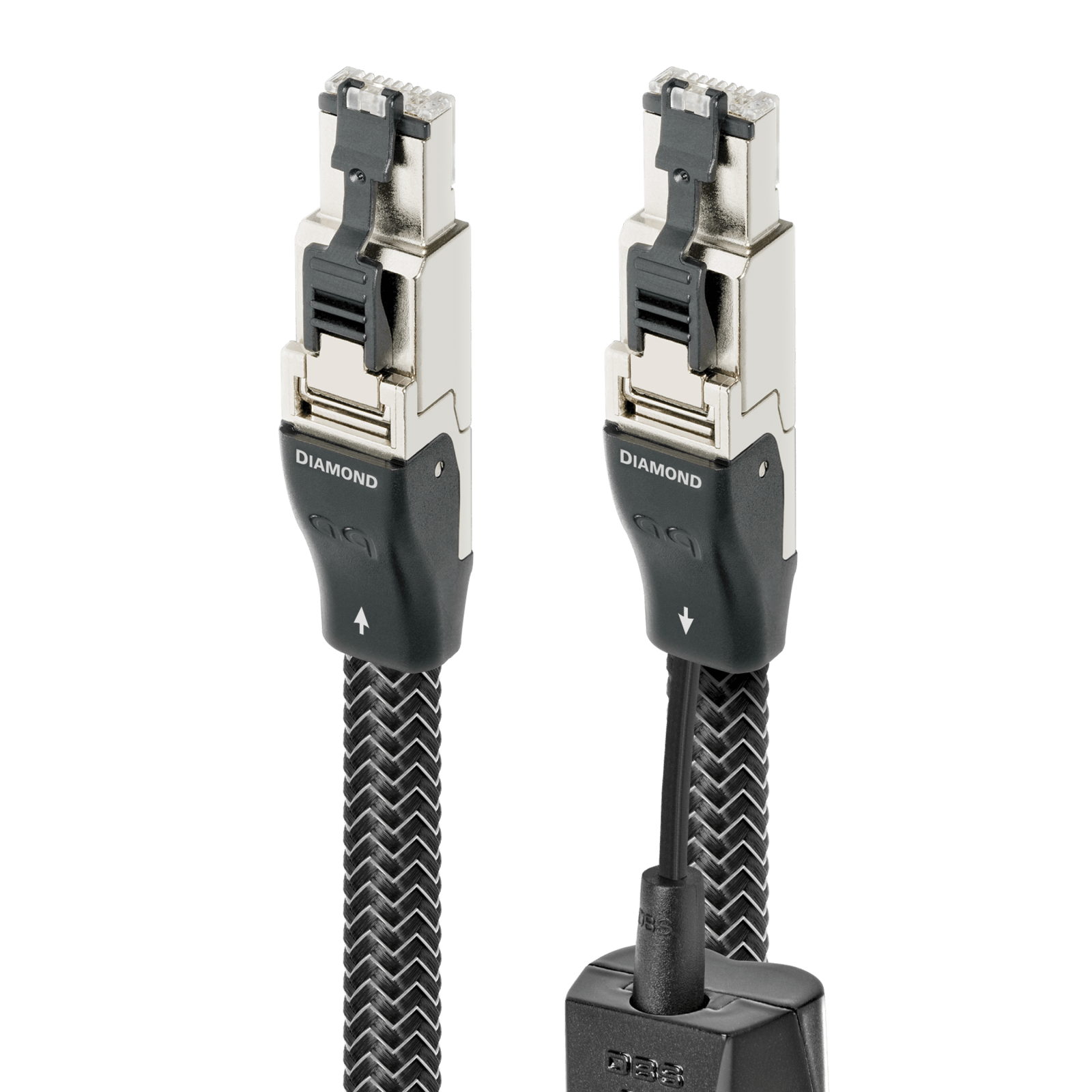 Audioquest Diamond RJ/E cavo Ethernet 0,75 m argento solido