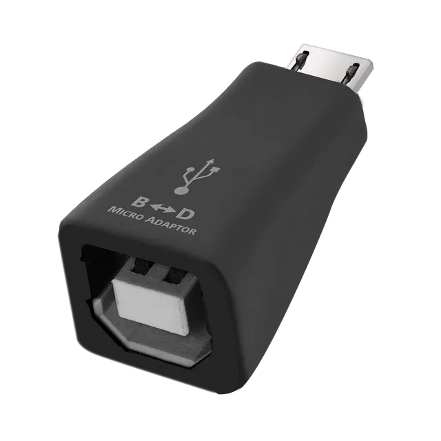 AudioQuest USB-B a Micro adattatore DAC rame
