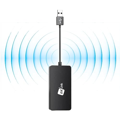 NK NK-LINKAND adattatore wireless CarPlay Android Auto blu