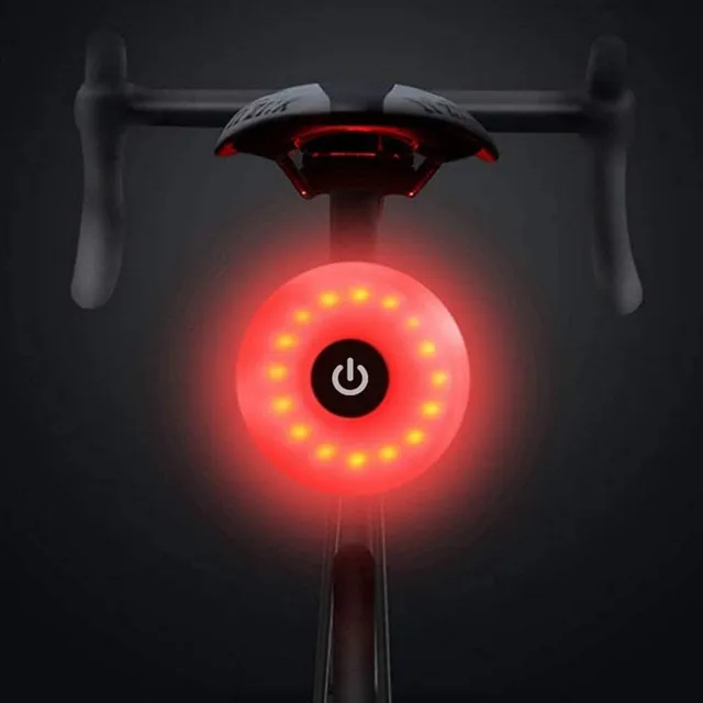 NK Sport luce posteriore LED bici ricaricabile IPX5