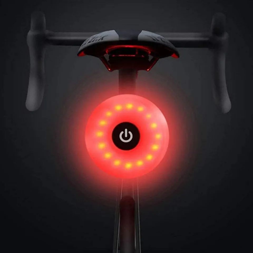 NK Sport luce posteriore LED bici ricaricabile IPX5