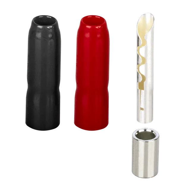 AudioQuest Banane Crimp connettori banana rame