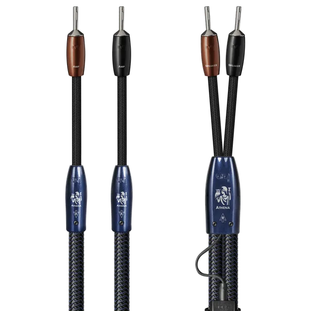 AudioQuest Athena cavo diffusori coppia 3m banana argento
