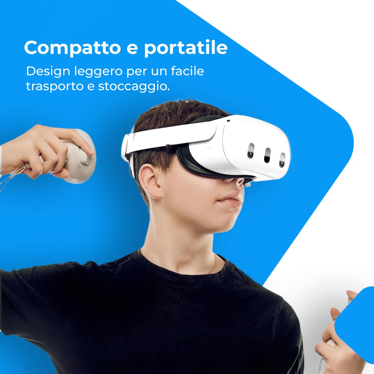 NK Cinturino per Meta Quest 3S e Quest 3 bianco