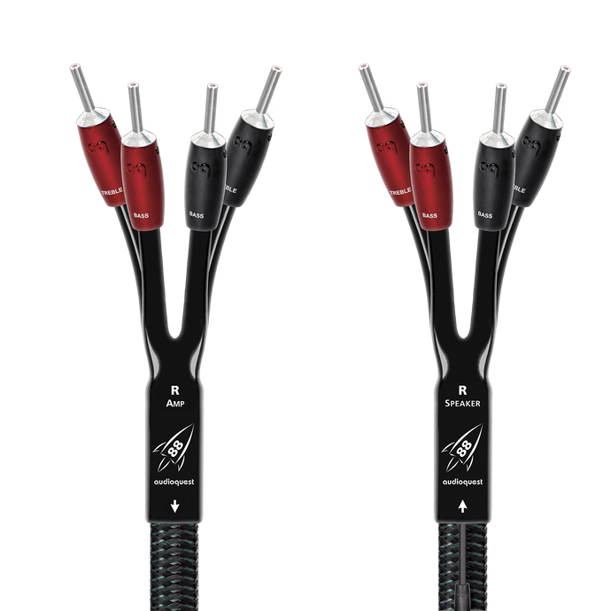 Audioquest Rocket 88 Single-BiAmp cavo casse PSC+