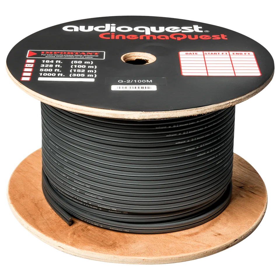 AudioQuest G2 cavo diffusori 9 m rame LGC grigio 16 AWG