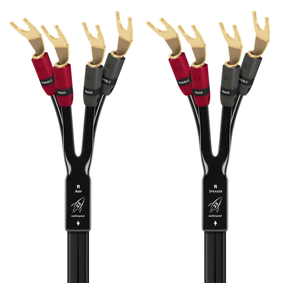 Audioquest Rocket 22 pantaloncini terminazione BiWire singoli