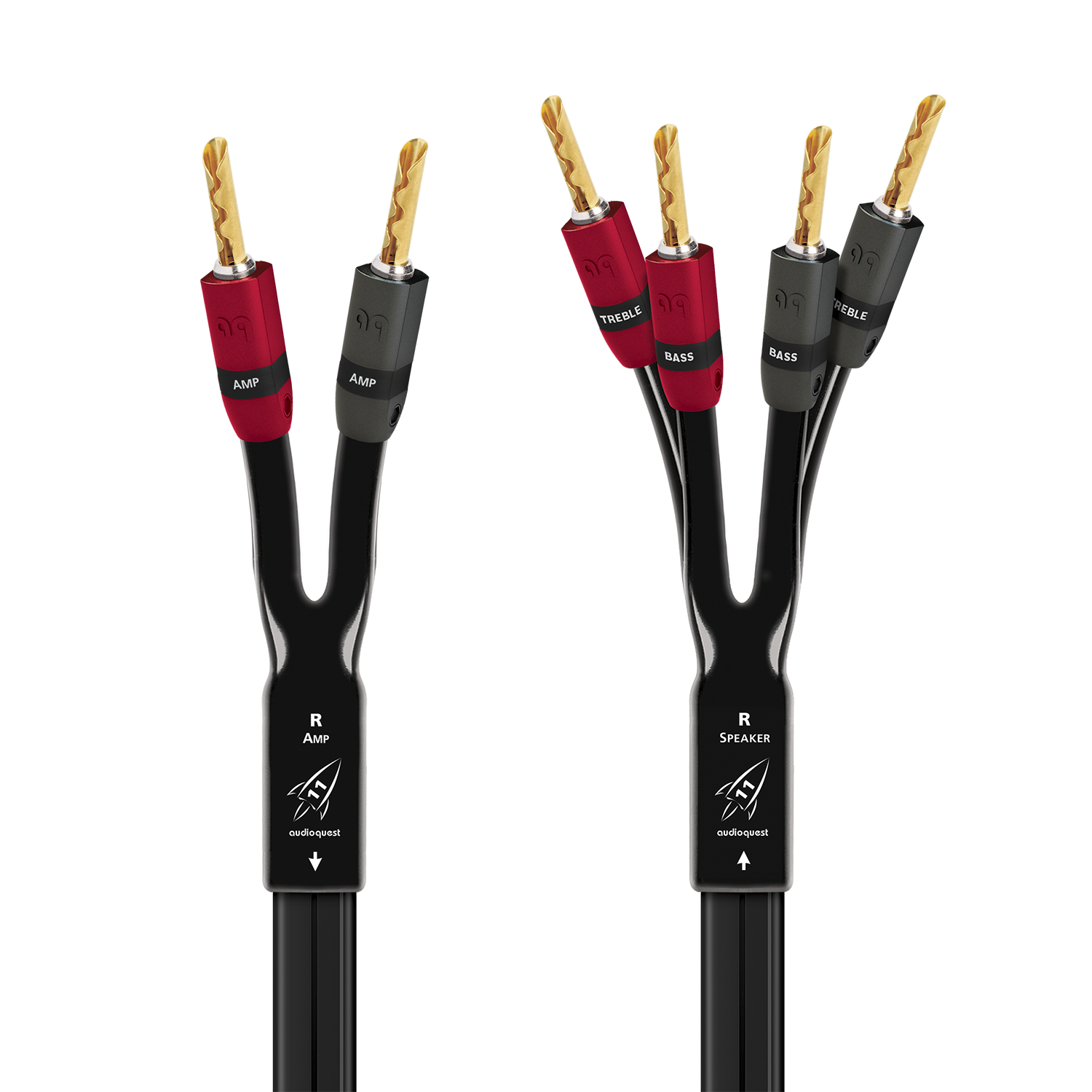 AudioQuest Rocket 11 Single-BiAmp cavo diffusori LGC