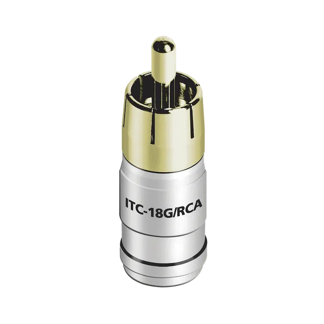 AudioQuest ITC-18G connettore RCA installazione rame