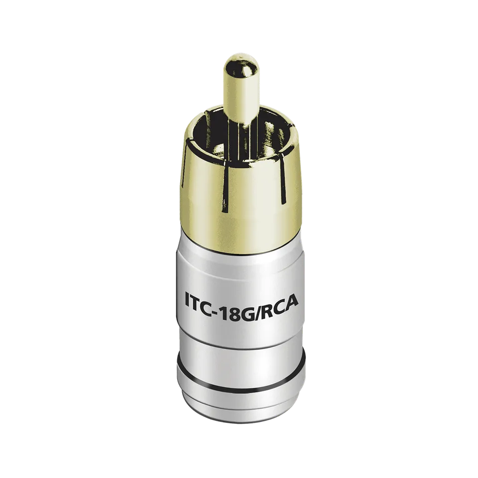 AudioQuest ITC-18G connettore RCA installazione rame