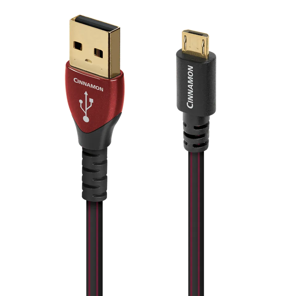 AudioQuest Cinnamon Cavo USB A-Micro B 1,25% argento
