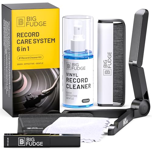 Big Fudge Vinyl Cleaning Kit Pulizia Vinili 6-in-1