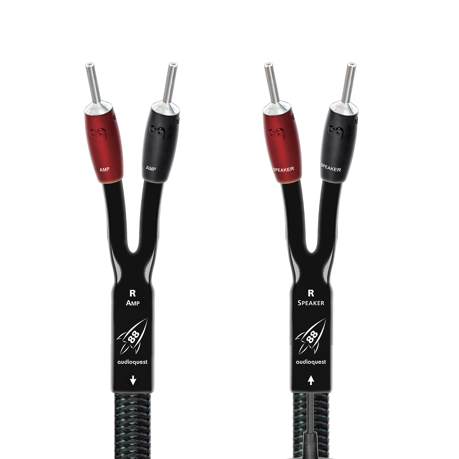 AudioQuest Rocket 88 cavo diffusori coppia 2,4 m DBS