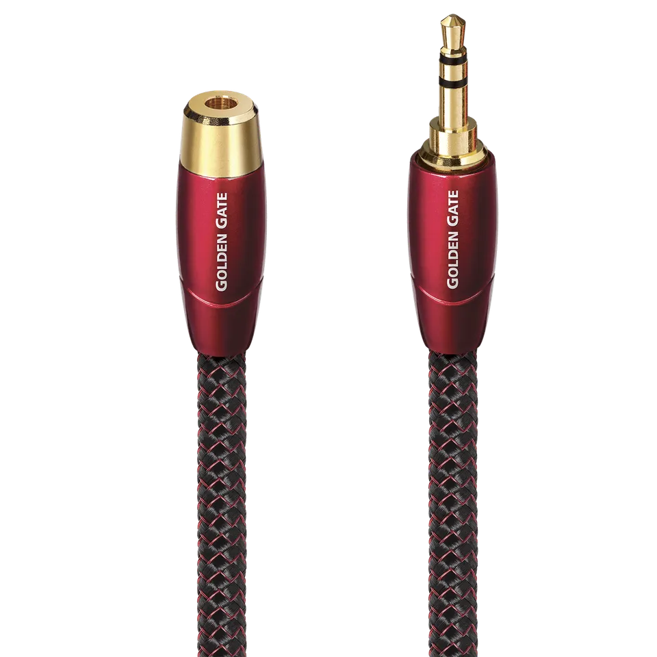 AudioQuest Golden Gate Prolunga Jack 3.5mm M-F 2 m Rame PSC