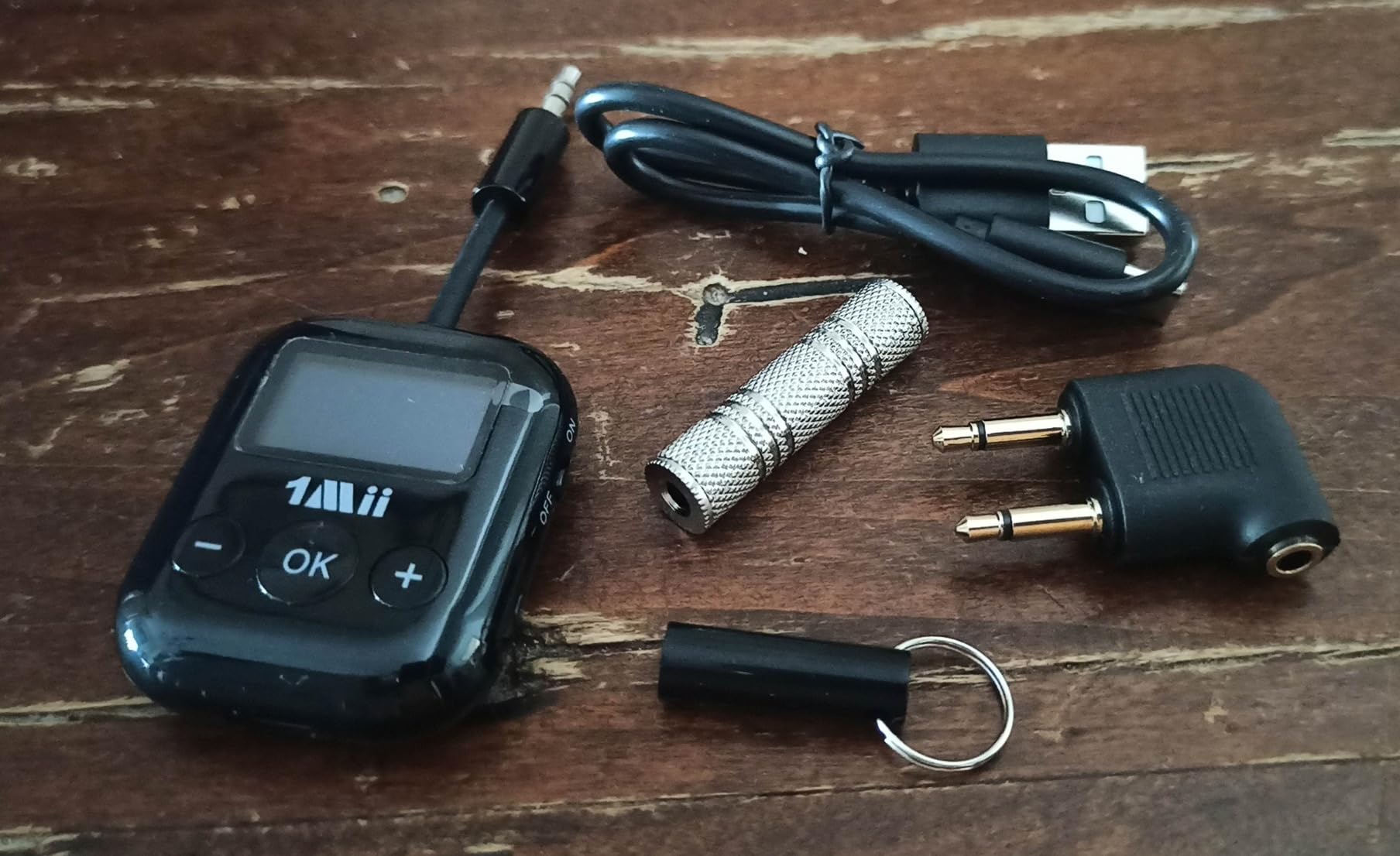 1Mii SafeFly Min trasmettitore bluetooth aptX LL display OLED 25 ore