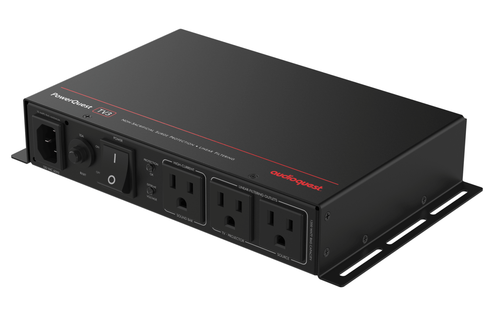 AudioQuest PowerQuest TV3 filtro alimentazione 3 prese alta corrente