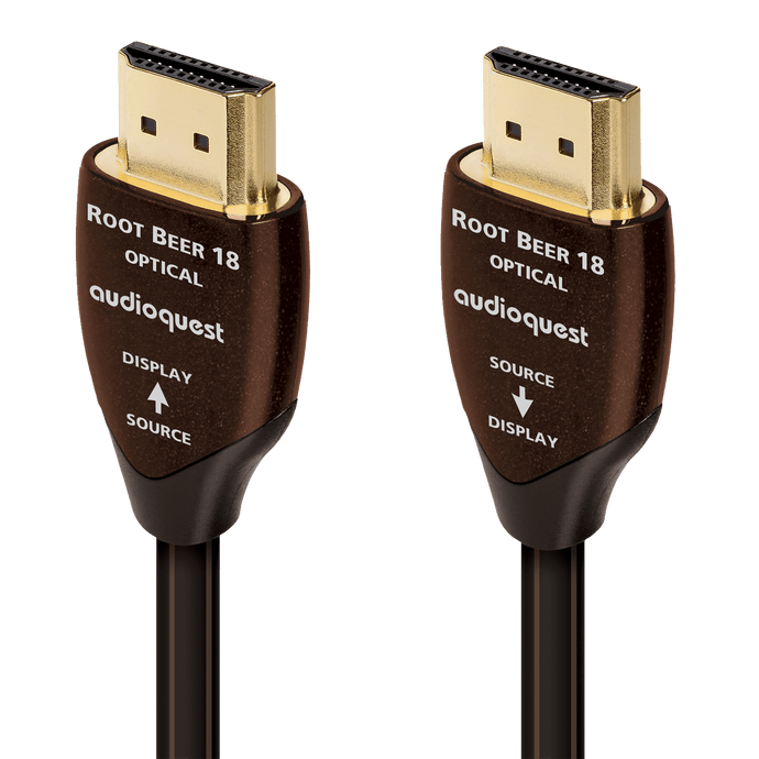 AudioQuest Root Beer 18 cavo HDMI ottico 18Gbps 8K/30 eARC