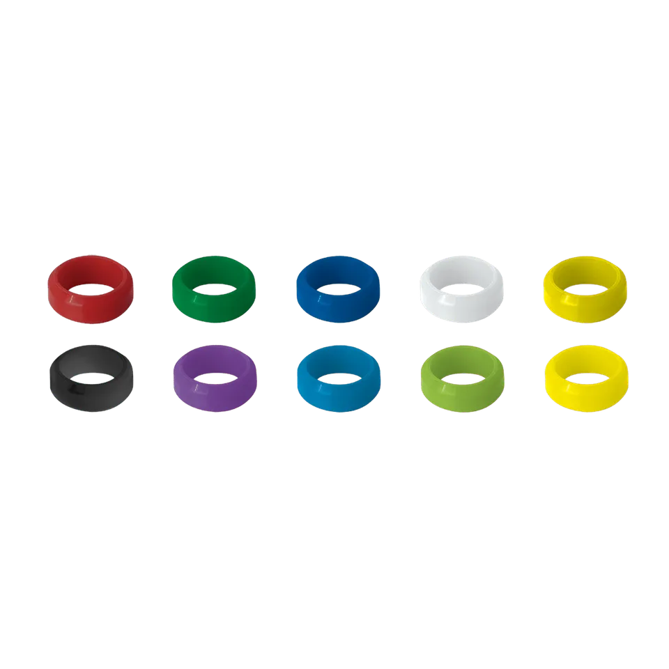 AudioQuest ITC Elastici Silicone Cavi Confezione 20 Pezzi Identificativi