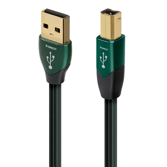 Audioquest Forest cavo USB A-B 0,5% argento