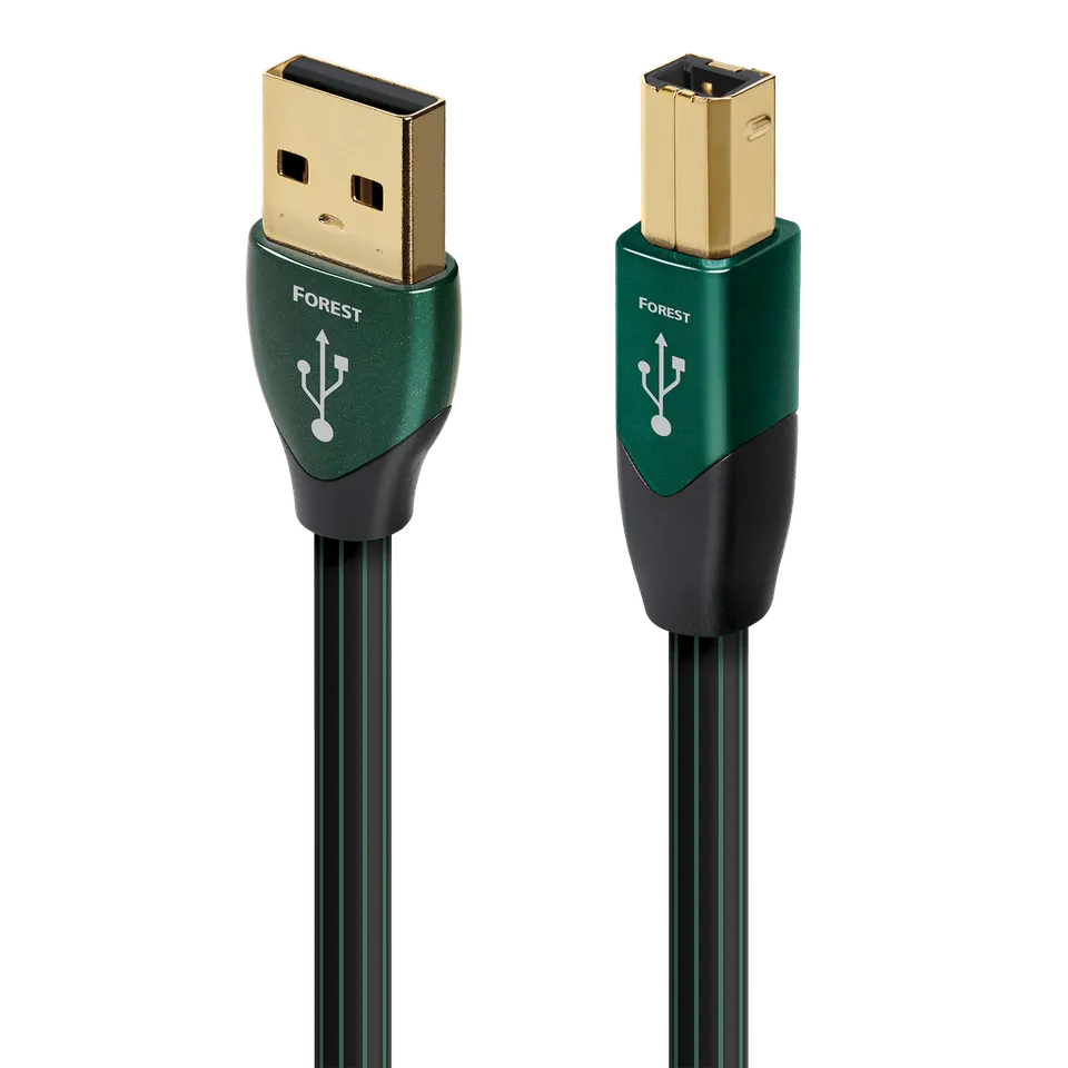 Audioquest Forest cavo USB A-B 0,5% argento