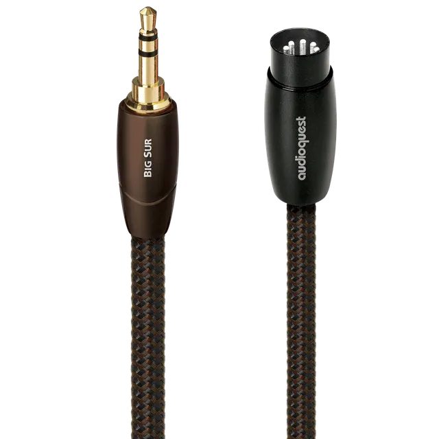 AudioQuest Big Sur cavo fono Mini 3,5mm-DIN 5 poli rame