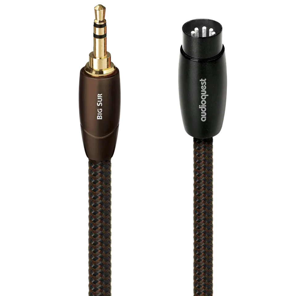 AudioQuest Big Sur cavo jack 3,5mm-DIN 5 pin rame PSC+