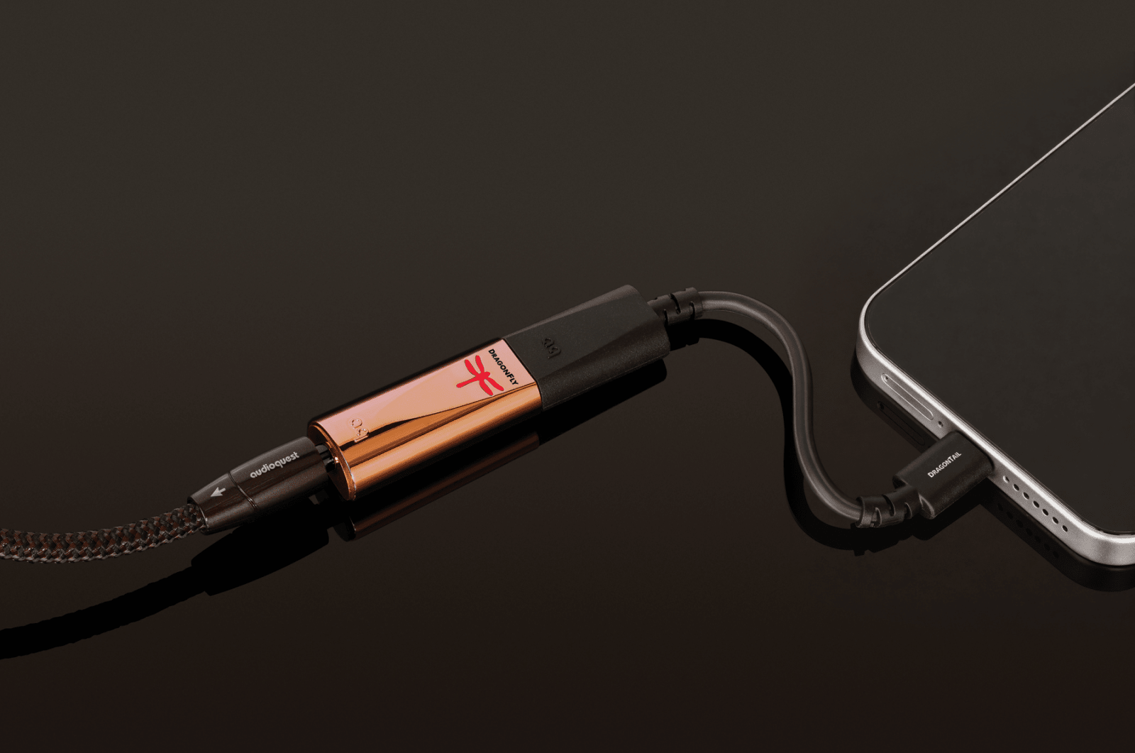 AudioQuest DragonFly Copper DAC USB amplificatore cuffie Hi-Res