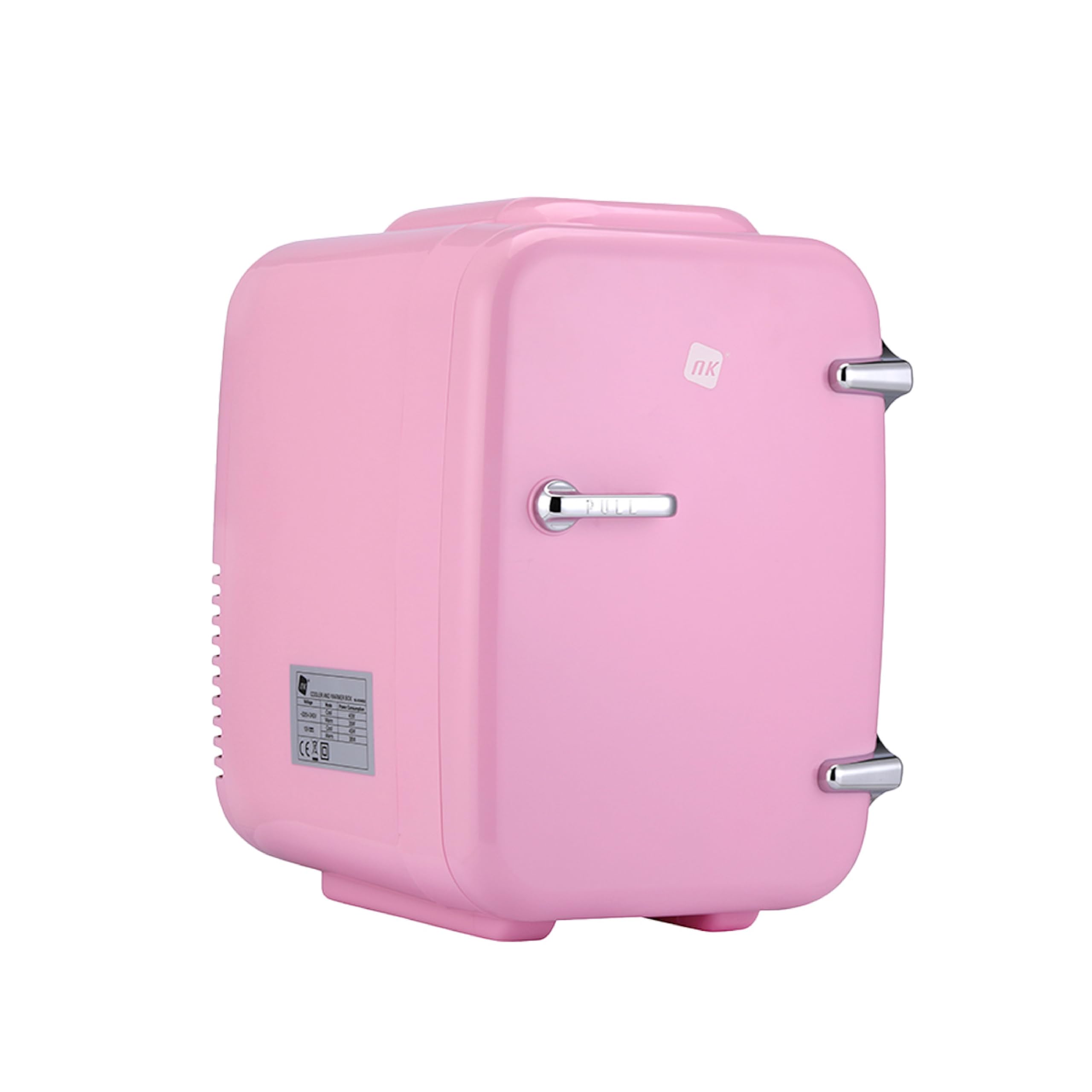 NK Casa e Cucina Mini Frigorifero Portatile 4L Bianco Caldo-Freddo