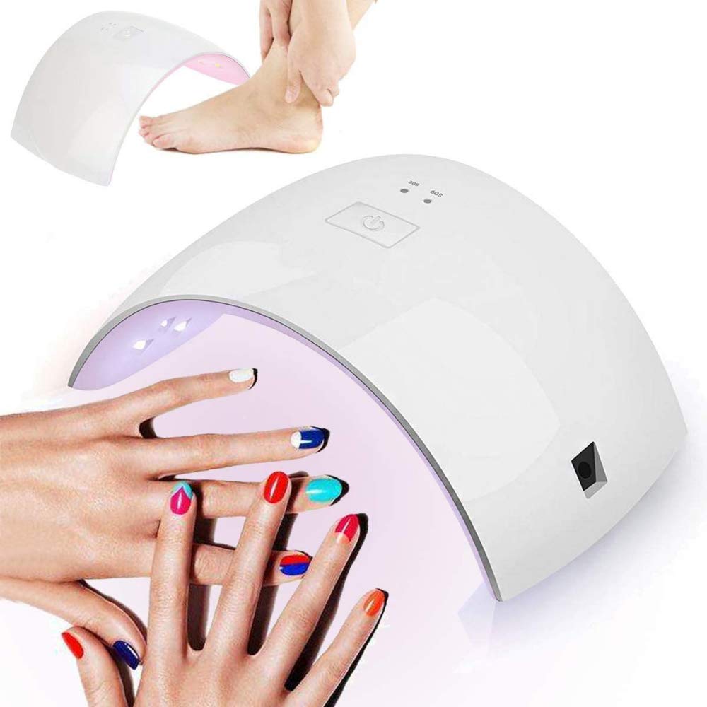 NK Lampada Unghie LED UV 36W Gel e Semipermanente