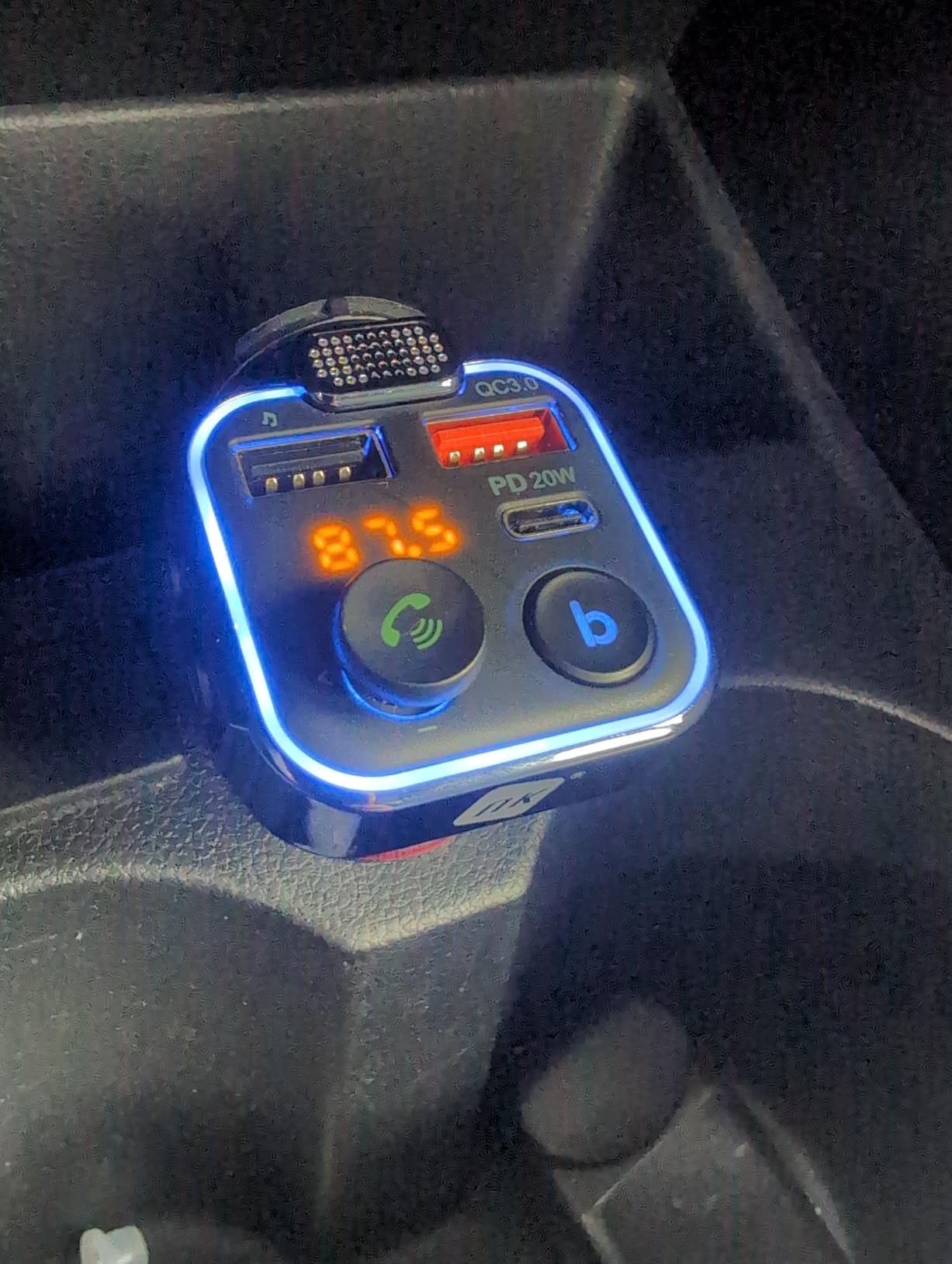 NK Trasmettitore FM Auto Bluetooth 5.0 PD 20W QC3.0