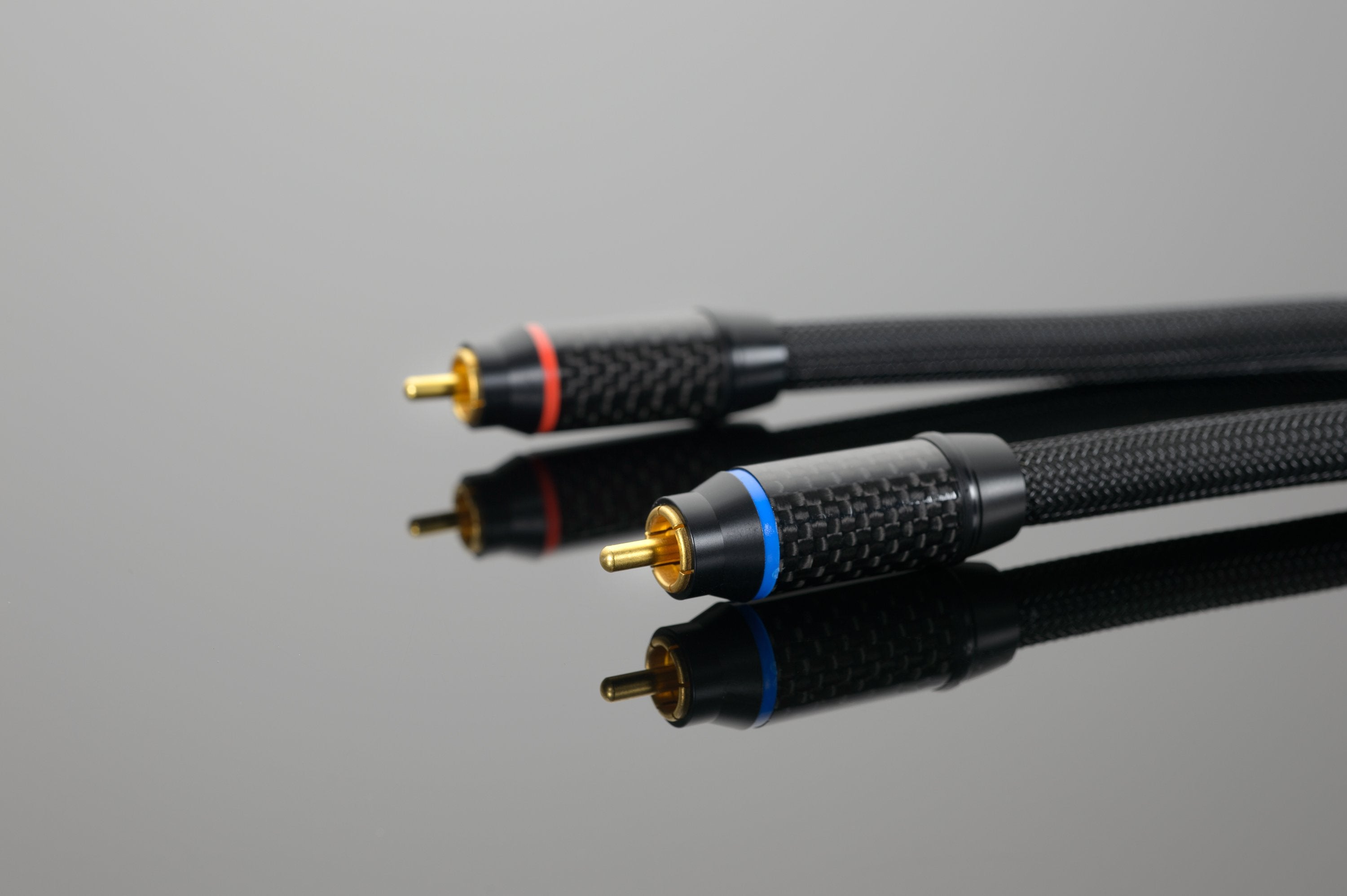 Transparent Opus cavo phono XLR top gamma carbonio