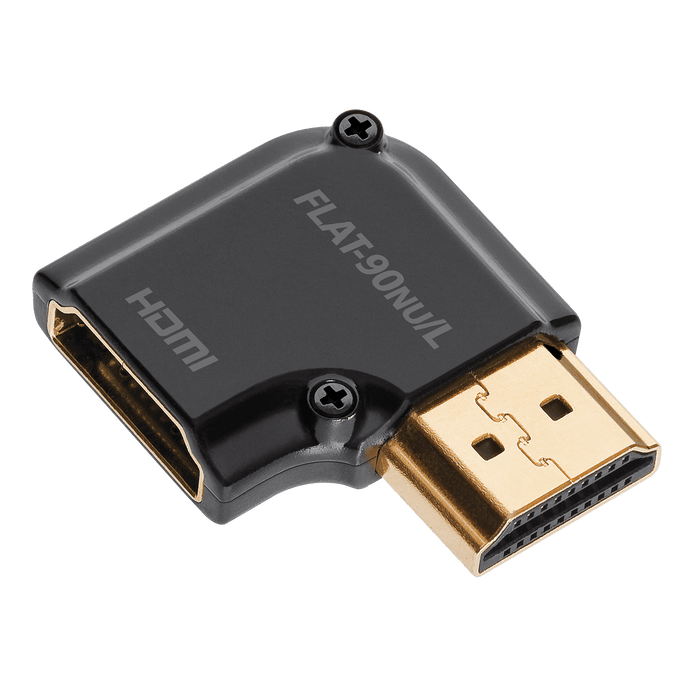 AudioQuest Accessories adattatore HDMI 90° piatto NU/L