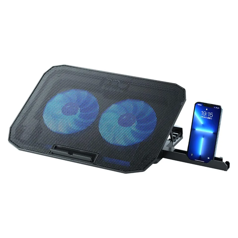 NK PC Giochi Base Raffreddamento Laptop 12-17" 2 Ventole USB