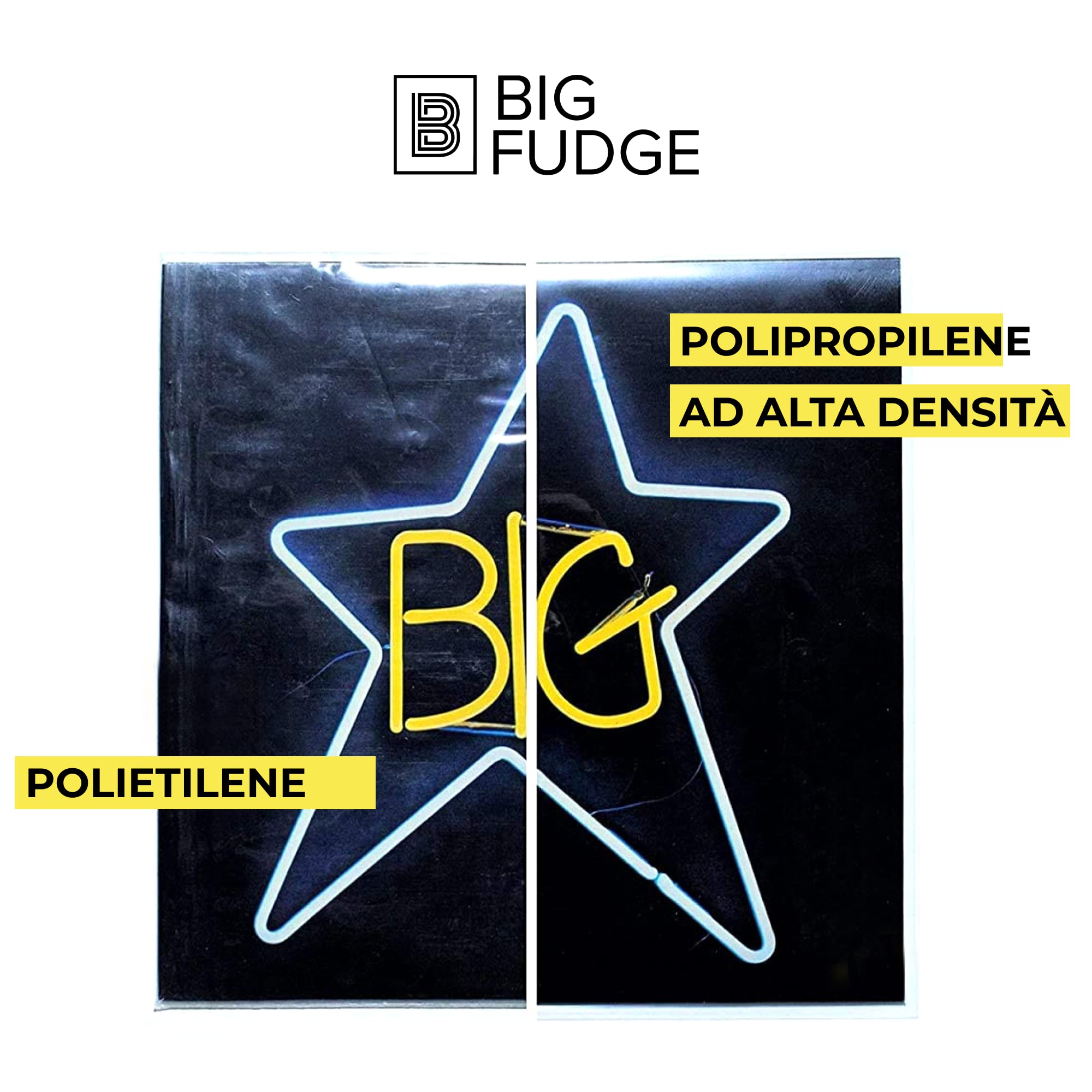 Big Fudge Outer Sleeves Buste Vinili 12 Pollici 100 Pezzi