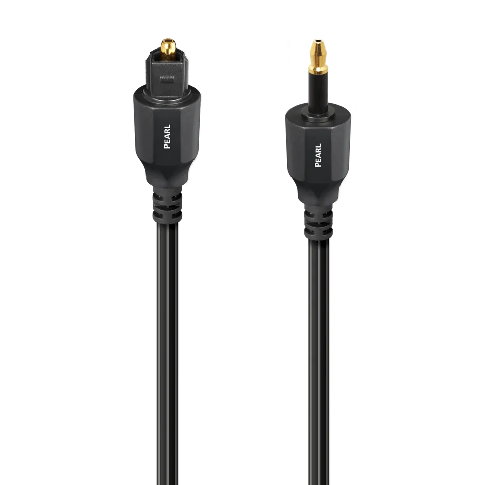 AudioQuest Pearl Optical Mini cavo ottico Toslink 3.5mm fibra