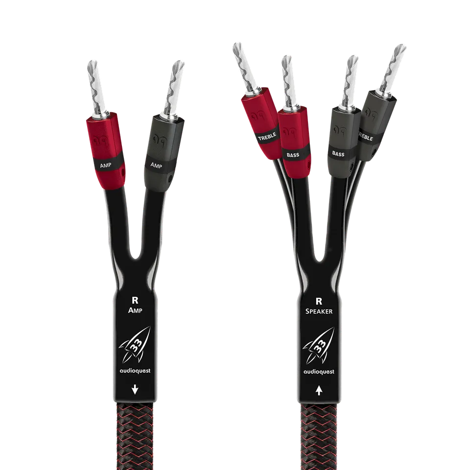 AudioQuest Rocket 33 Single-BiWire cavo diffusori 2,4 m