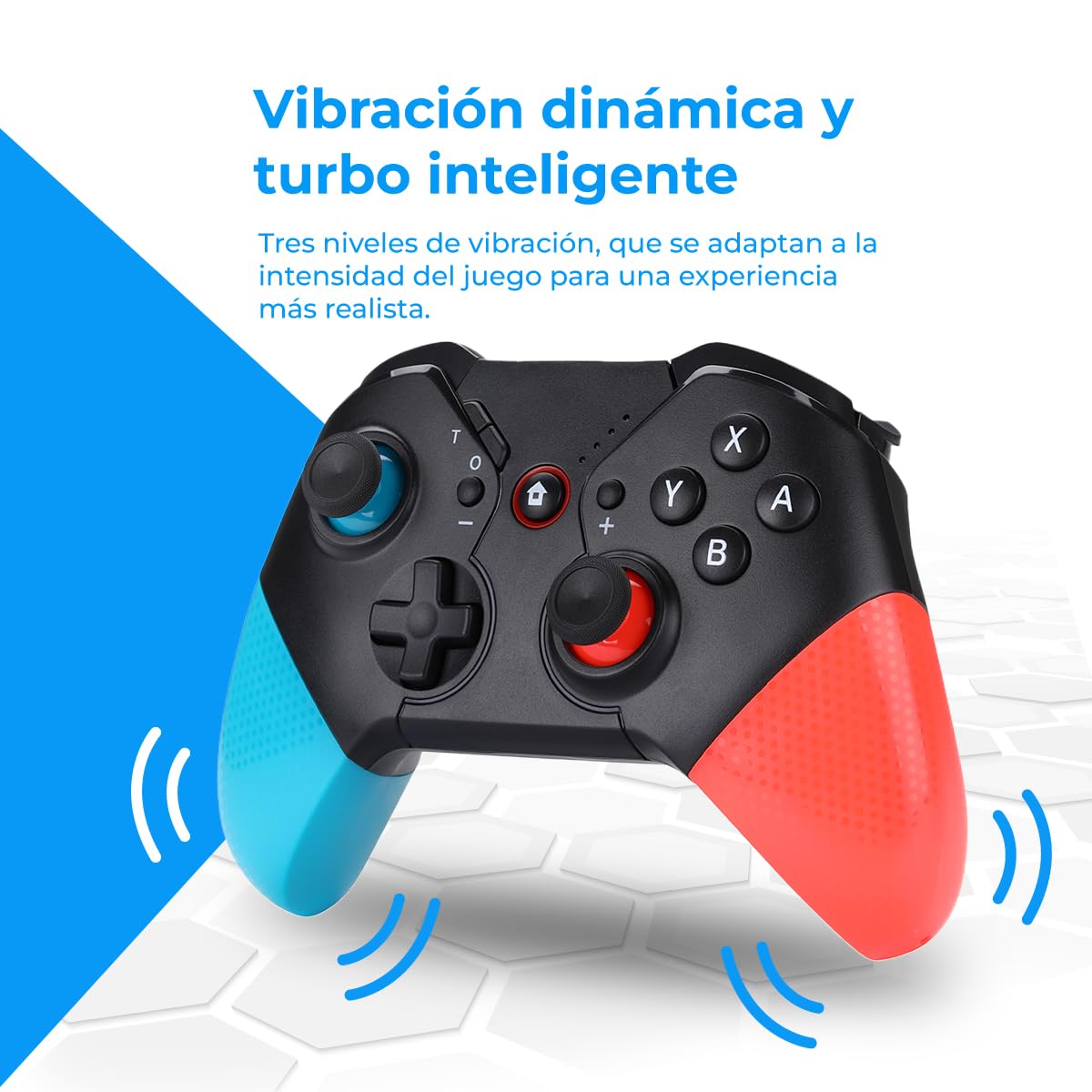 NK Controller Pro Switch wireless nero macro turbo RGB
