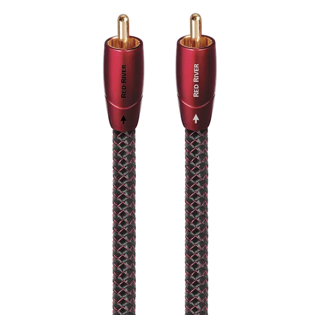 AudioQuest Red River cavo audio RCA-RCA rame PSC stereo