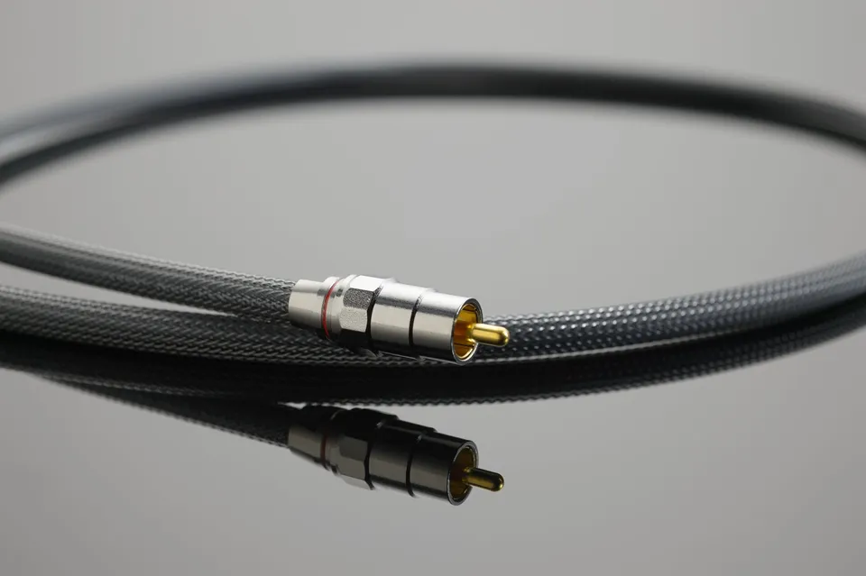 Transparent High Performance Cavo Digitale 75 Ohm 1m RCA