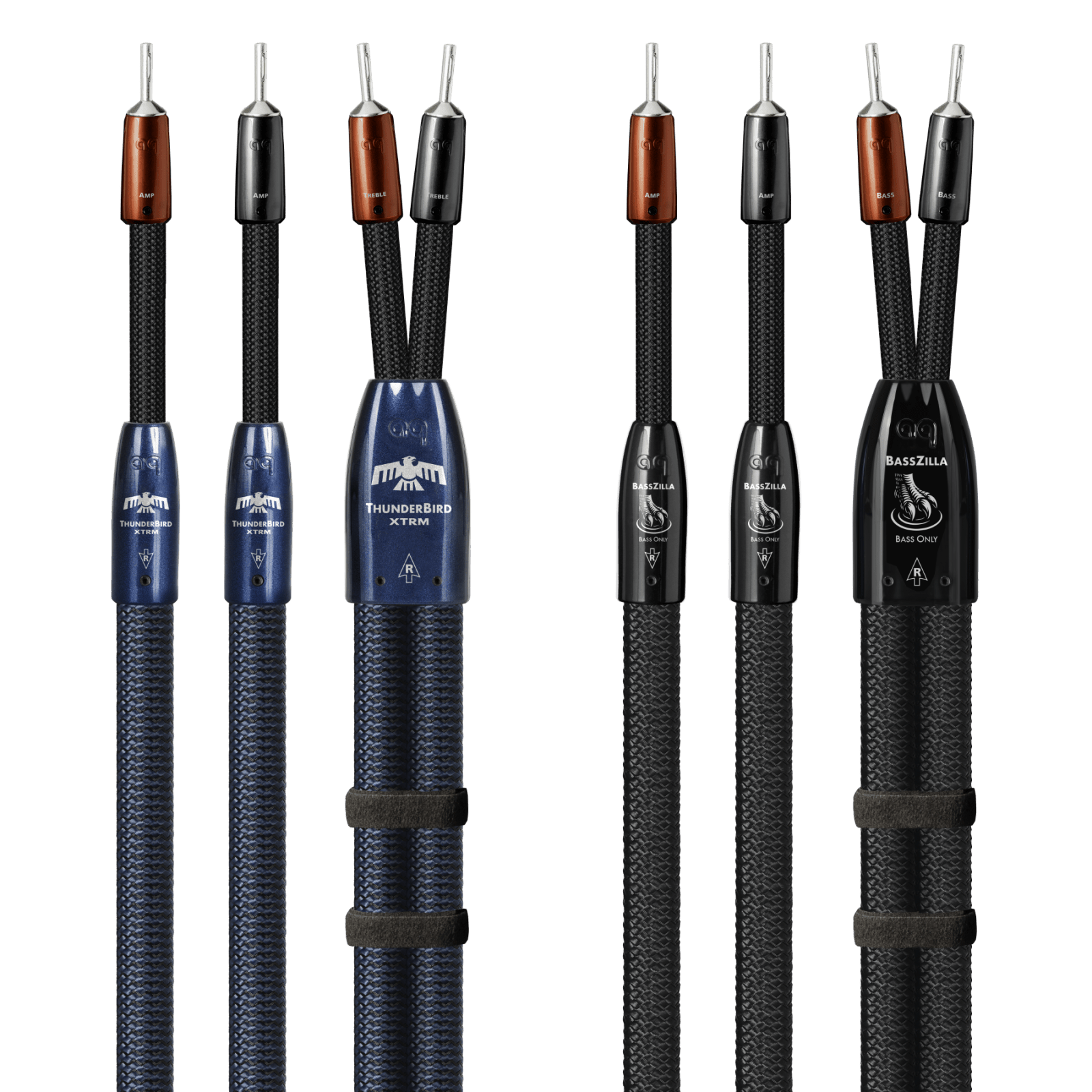 AudioQuest ThunderBird Cavo diffusori BiWire 3 m banana