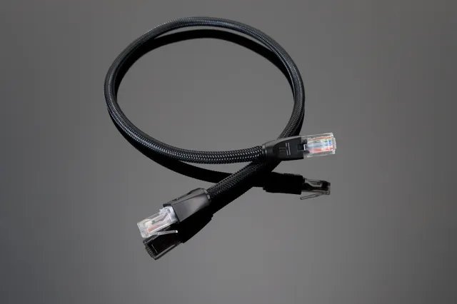 Transparent Ethernet cavo rete 1m per audio