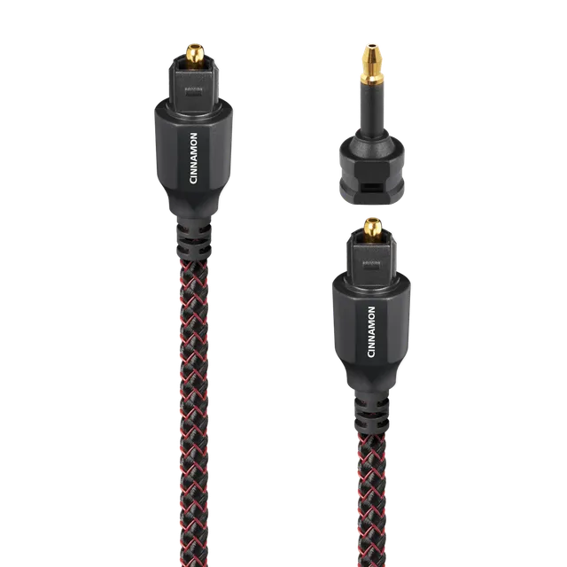 AudioQuest Cinnamon cavo ottico Toslink argento