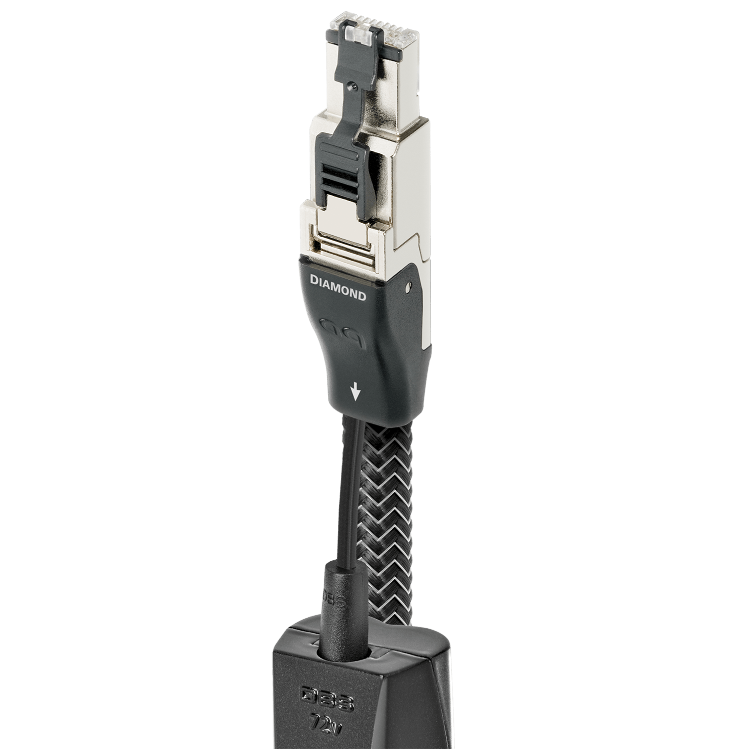 Audioquest Diamond RJ/E cavo Ethernet 0,75 m argento solido