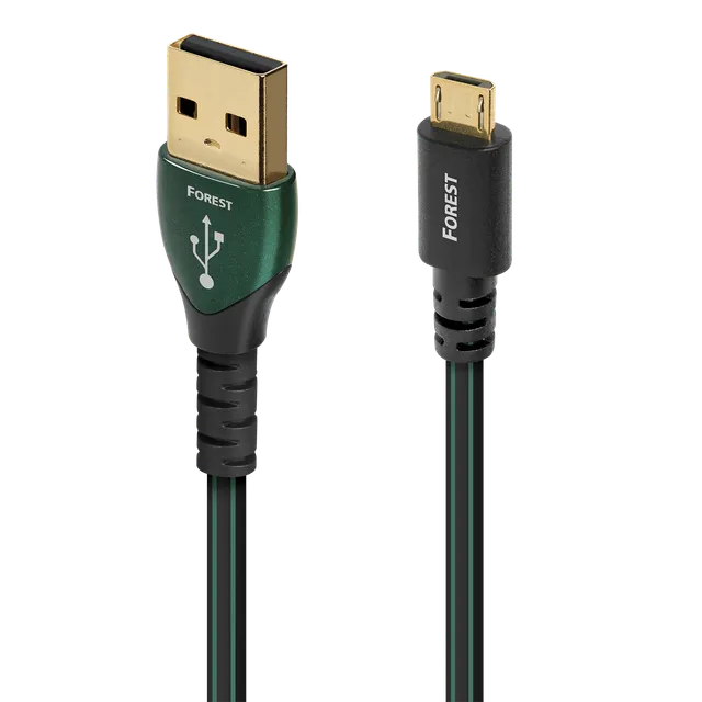 AudioQuest Forest cavo USB-A a Micro-B 2.0 argento